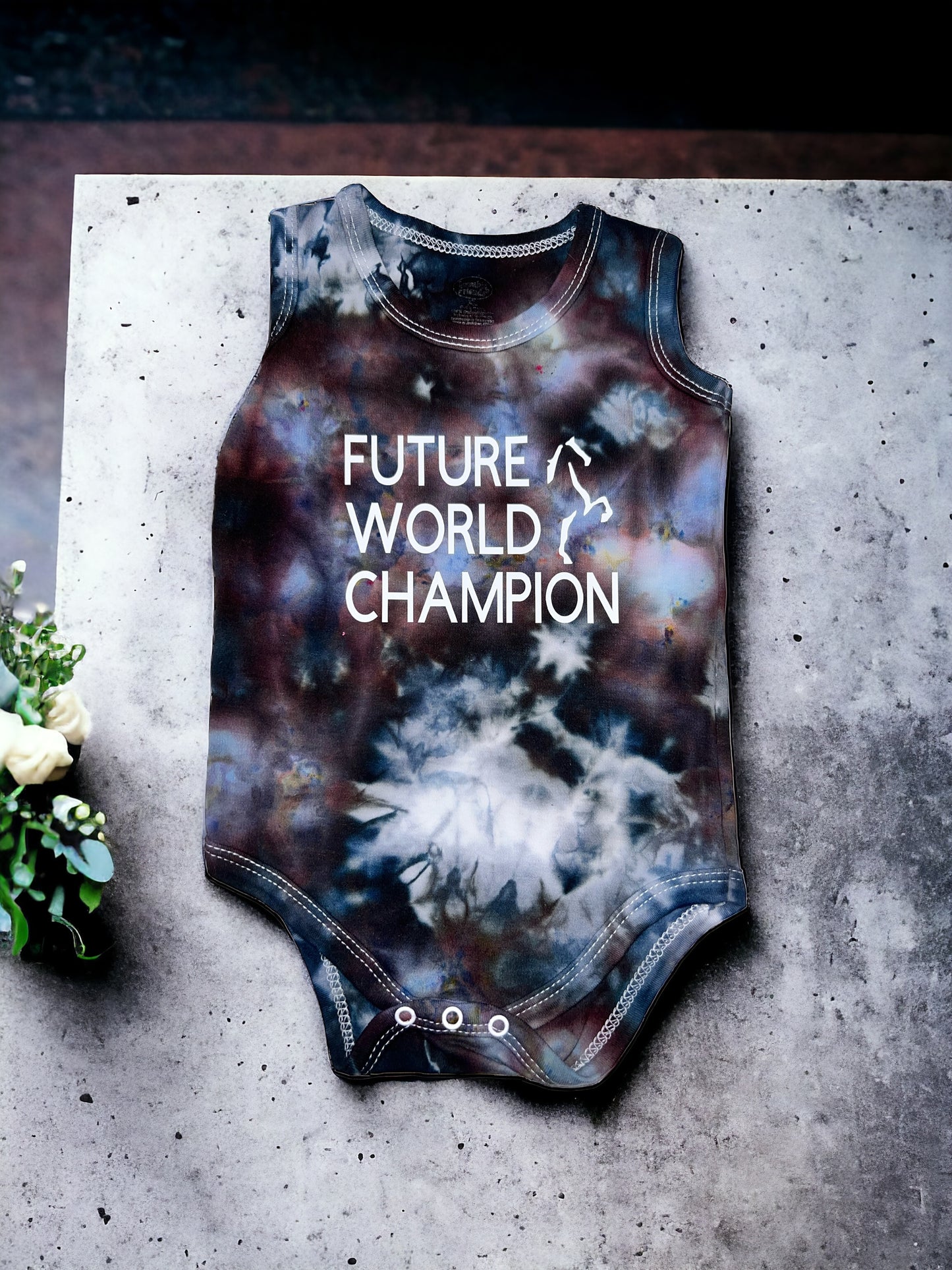 Ice Dye Infant Onesie
