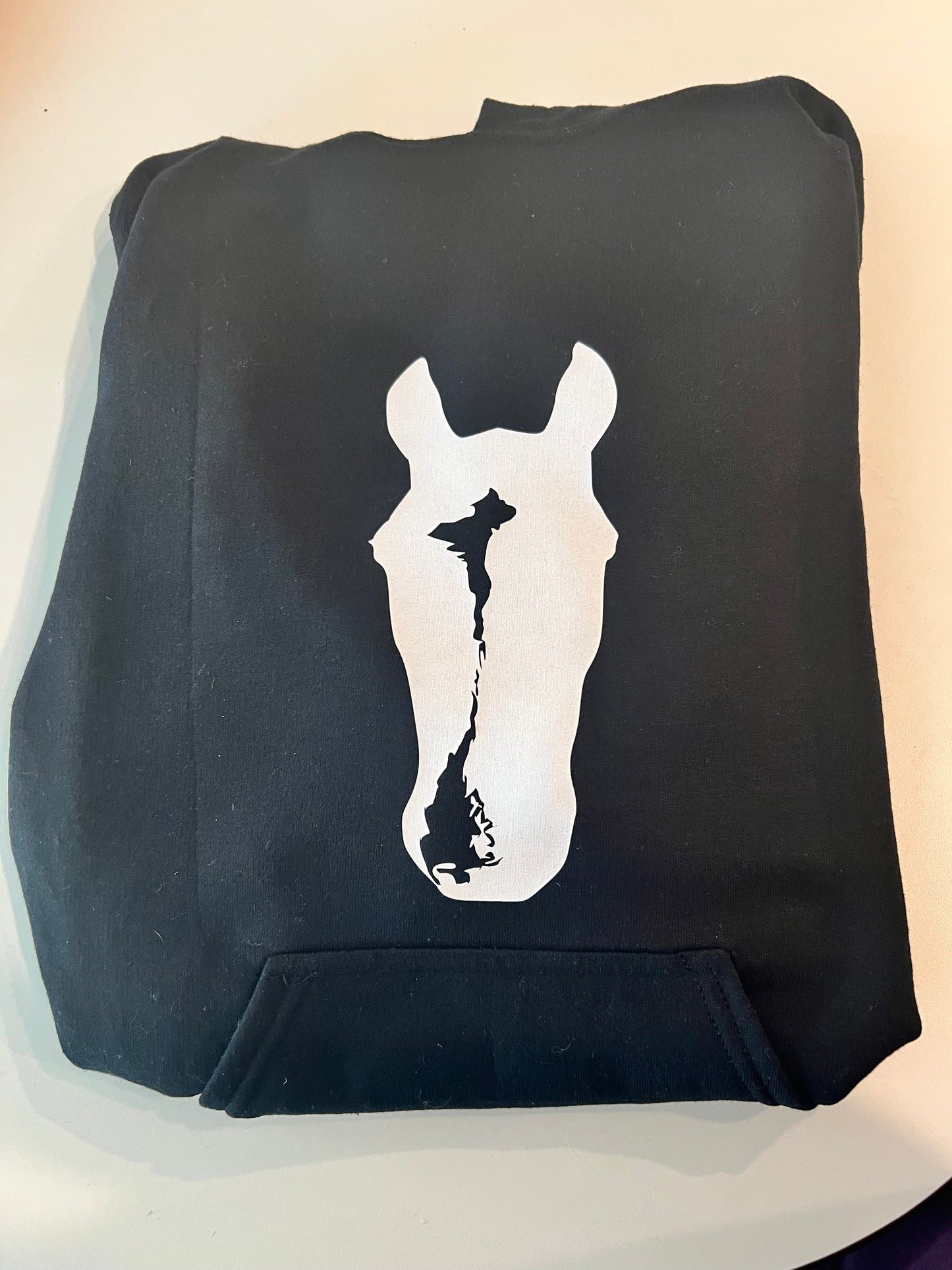 Custom Adult Hoodie for Silhouette, Sketch, or Business Logo Single Color Logo