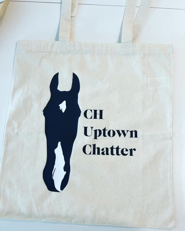 Custom Small Canvas Bag for Silhouette, Sketch, or Business Logo