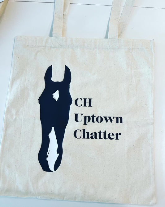 Custom Small Canvas Bag for Silhouette, Sketch, or Business Logo
