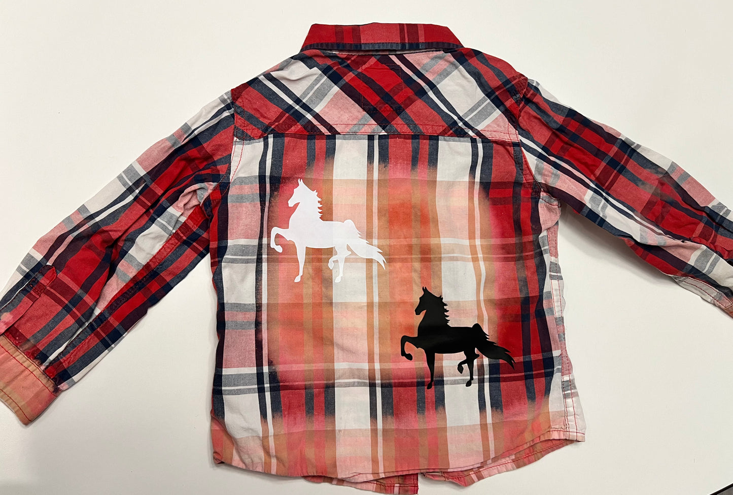 Red Youth Saddlebred Bleached Flannel