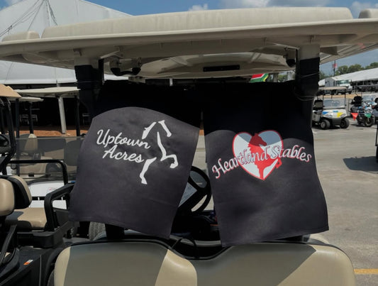 Custom Golf Cart Flag for Louisville