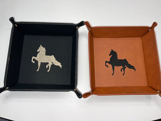 Saddlebred Leather Tray