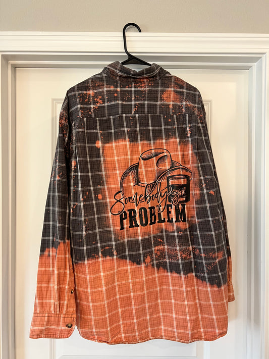 Somebody's Problem Bleached Flannel