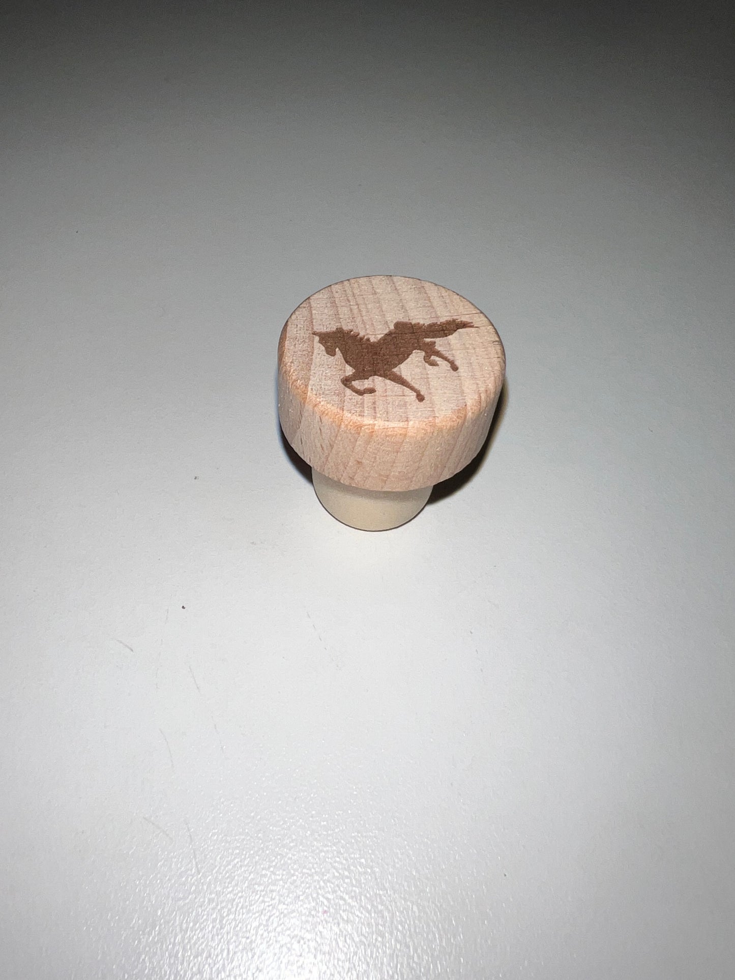 Wooden Saddlebred Wine Corks