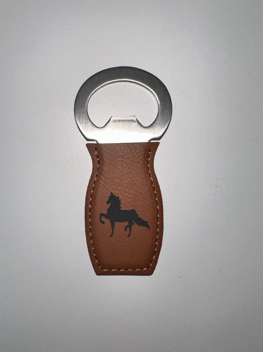 Small Saddlebred Leather Bottle Opener