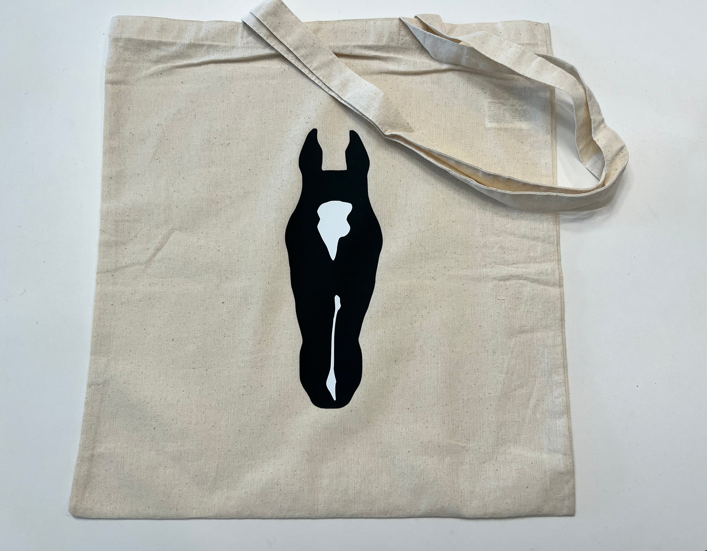 Custom Small Canvas Bag for Silhouette, Sketch, or Business Logo