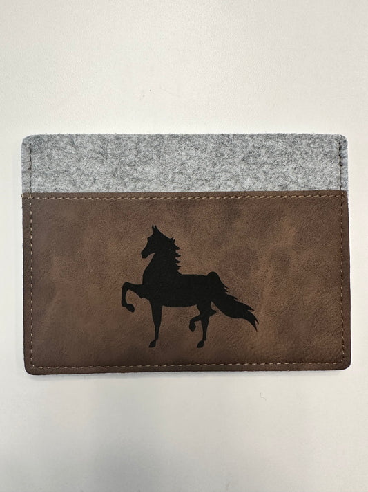 Saddlebred Card Holder
