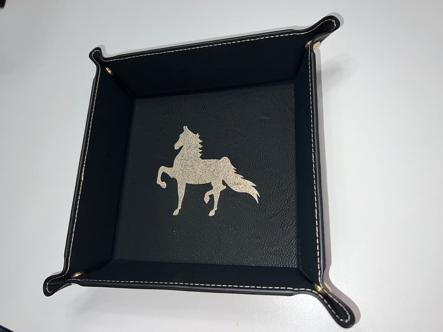 Saddlebred Leather Tray