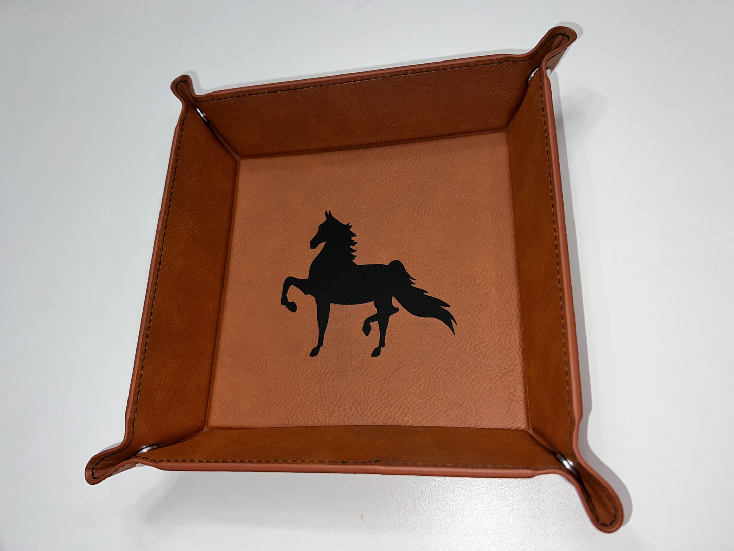 Saddlebred Leather Tray